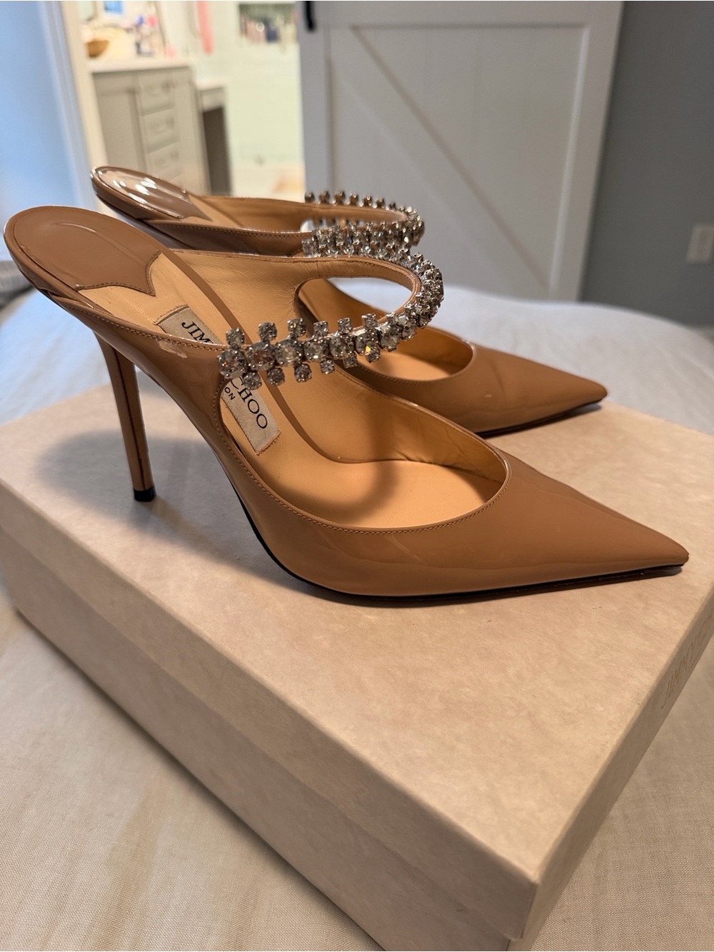 Jimmy Choo Bing 100 Ballet Pink sz 40